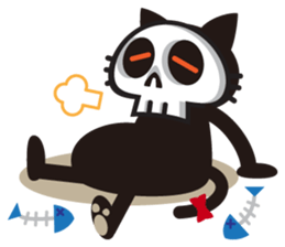 SkullCat 2 sticker #512240