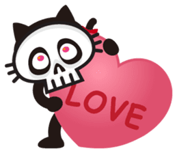 SkullCat 2 sticker #512242