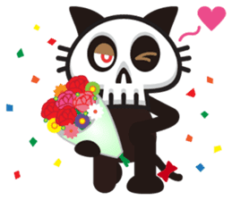 SkullCat 2 sticker #512243