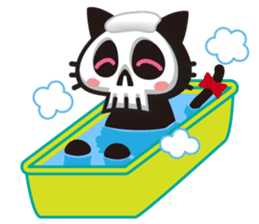SkullCat 2 sticker #512245