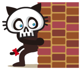 SkullCat 2 sticker #512248