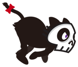 SkullCat 2 sticker #512249
