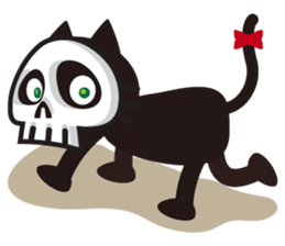 SkullCat 2 sticker #512251