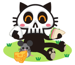 SkullCat 2 sticker #512252