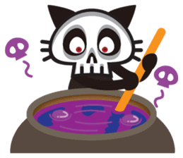 SkullCat 2 sticker #512253