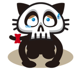 SkullCat 2 sticker #512254