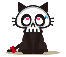 SkullCat 2 sticker #512257