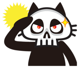 SkullCat 2 sticker #512258