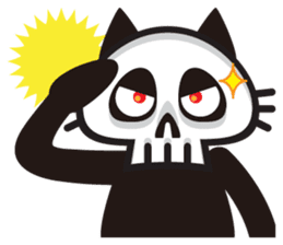 SkullCat 2 sticker #512258