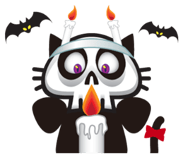 SkullCat 2 sticker #512259