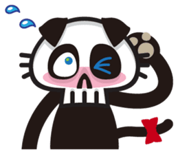 SkullCat 2 sticker #512261