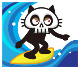 SkullCat 2 sticker #512265