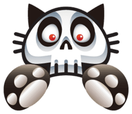 SkullCat 2 sticker #512273