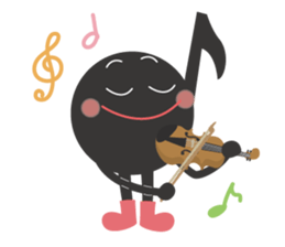 The eighth note sticker #512359