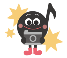 The eighth note sticker #512366