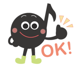 The eighth note sticker #512369