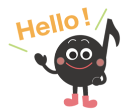 The eighth note sticker #512370