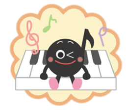 The eighth note sticker #512374