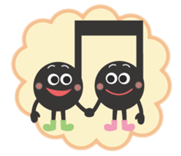 The eighth note sticker #512382