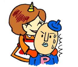 Piece K man gose for home peace! sticker #512821