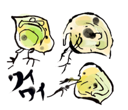 Water flea sticker #512900