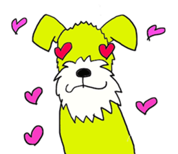 schnauzer sticker #512994