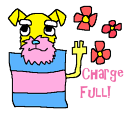 schnauzer sticker #513002