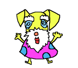 schnauzer sticker #513006