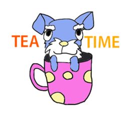 schnauzer sticker #513007