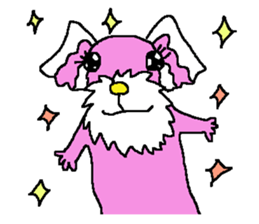 schnauzer sticker #513009