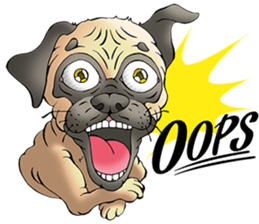 The Humen of Pug [English Ver.] sticker #513794