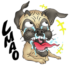The Humen of Pug [English Ver.] sticker #513798
