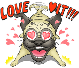 The Humen of Pug [English Ver.] sticker #513800