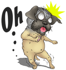 The Humen of Pug [English Ver.] sticker #513806