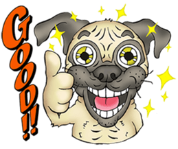 The Humen of Pug [English Ver.] sticker #513810