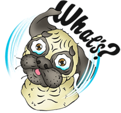The Humen of Pug [English Ver.] sticker #513812