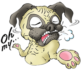 The Humen of Pug [English Ver.] sticker #513814