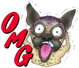 The Humen of Pug [English Ver.] sticker #513817