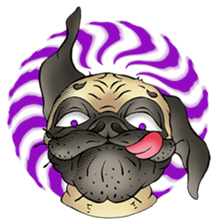 The Humen of Pug [English Ver.] sticker #513819
