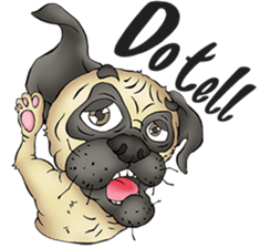 The Humen of Pug [English Ver.] sticker #513821