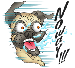 The Humen of Pug [English Ver.] sticker #513823