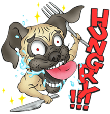 The Humen of Pug [English Ver.] sticker #513825