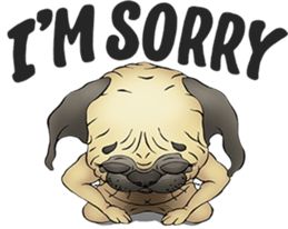 The Humen of Pug [English Ver.] sticker #513829