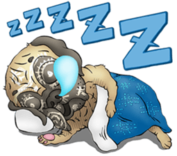 The Humen of Pug [English Ver.] sticker #513833