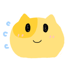 Odango cat sticker #514056