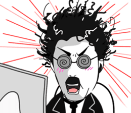 My Crazy Colleague sticker #514363