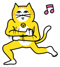 kiiroi nekosan sticker #515038