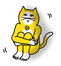 kiiroi nekosan sticker #515053