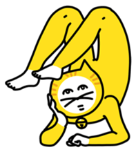 kiiroi nekosan sticker #515071