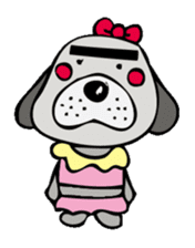 busu kawaii dog sticker #515285